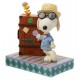 Snoopy en Vacances Jim Shore Peanuts