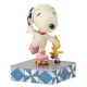 Snoopy et Woodstock Patins à Roulettes Peanuts Jim Shore