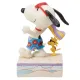 Snoopy et Woodstock à la Plage Jim Shore Peanuts 