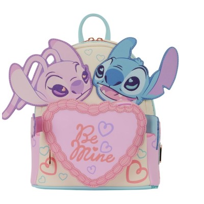 Stitch et Angel Be Mine Sac à Dos Loungefly