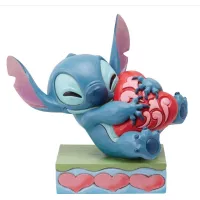 Stitch avec Coeur Jim Shore Disney Tradition