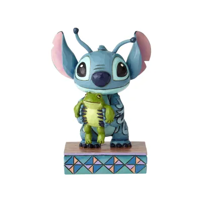 Stitch avec Grenouille Jim Shore Disney Tradition