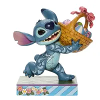 Stitch Panier de Pâques Jim Shore Disney Tradition