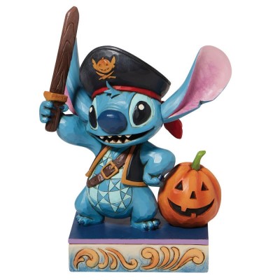Stitch Pirate Jim Shore Disney Traditions