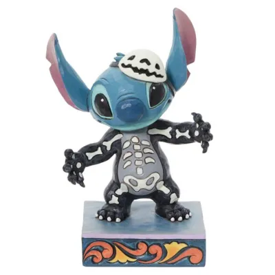 Stitch Squelette Jim Shore Disney Tradition