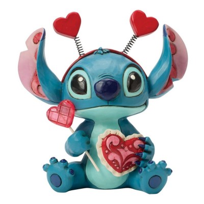Stitch Valentines Jim Shore Disney Tradition
