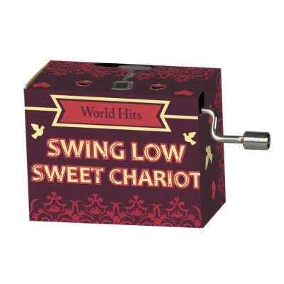 Swing Low, Sweet Chariot #306 Hand Crank Music Box