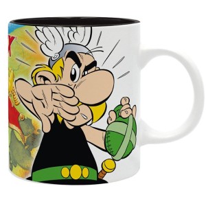 Porcelain Mug Asterix and Gallic Village Map