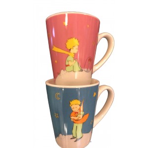 Ensemble de 2 Tasses Expresso Le Petit Prince