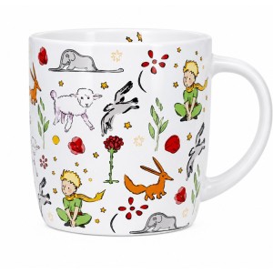 Mug The Little Prince Flowers and Animals