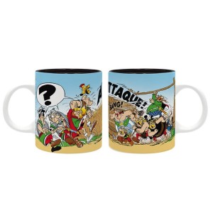Porcelain Mug Asterix Gauls against Romans