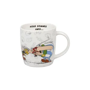 Tasse Astérix et Obélix Bagarreurs et Amis