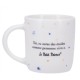 Tasse Expresso Le Petit Prince en Réflexion