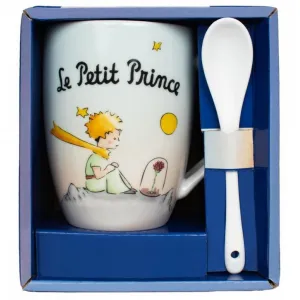 Mug Rose with Spoon The Little Prince