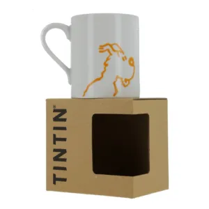 Tasse Milou Blanche et Jaune - Produit Tintin