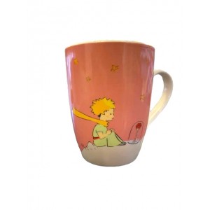 Mug Pink The Little Prince Sitting