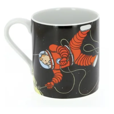 Tasse Tintin et Haddock Astronautes