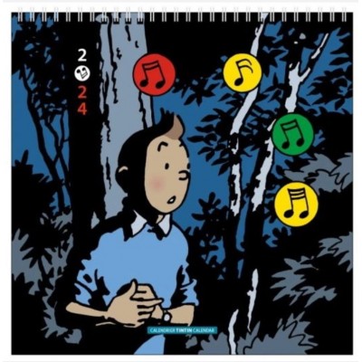 Calendrier Tintin 2024