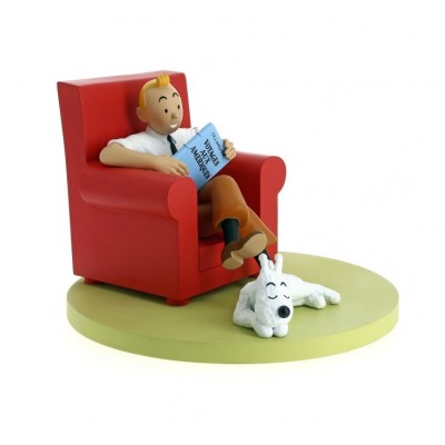 Tintin and Snowy at Home Collectible Figurine