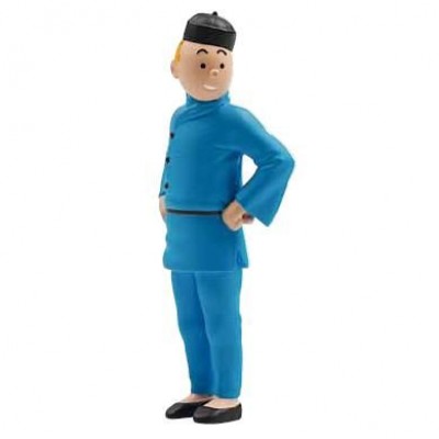 Tintin Blue Lotus Figurine
