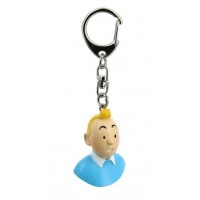 Tintin Bust Keyring