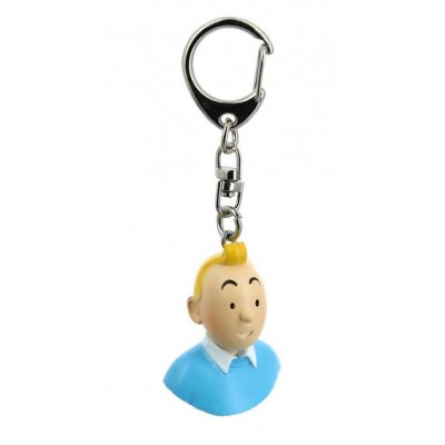 Tintin Bust Keyring