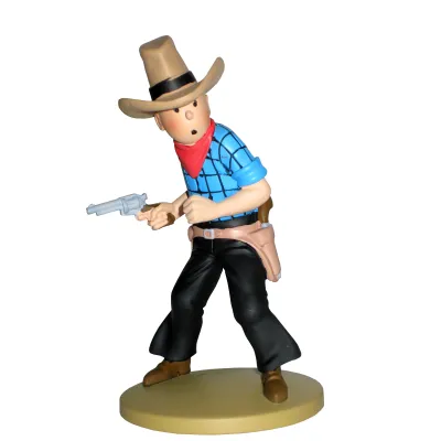 Tintin Cowboy - Resin Figurine