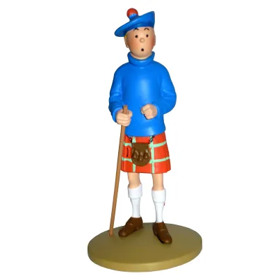 Tintin en Kilt - Figurine en Résine 