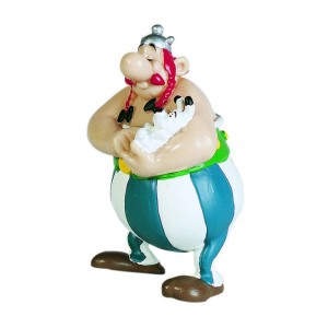 Obélix avec Idéfix - Figurine Astérix