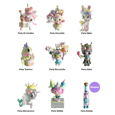 Tokidoki 20ème Anniversaire Figurines Tokidoki