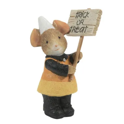 Trick or Treat Figurine Souris Tails with Heart