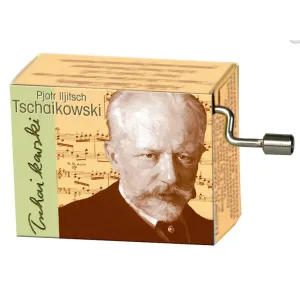 The Swan Lake #275 Tchaikovski Handcrank Music Box