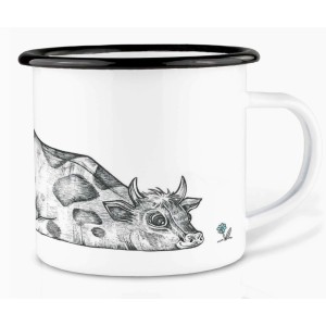 La Vache et La Marguerite Tasse Camping Ligarti