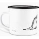 La Vache et La Marguerite Tasse Camping Ligarti