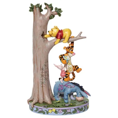 Tree with Winnie and Friends Jim Shore Disney Tradition