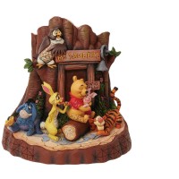 Winnie et ses Amis à la Maison Jim Shore Disney Tradition