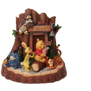 Winnie et ses Amis à la Maison Jim Shore Disney Tradition
