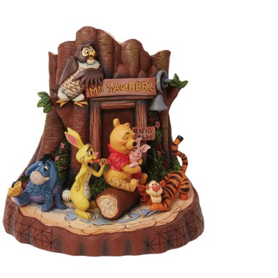 Winnie et ses Amis à la Maison Jim Shore Disney Tradition