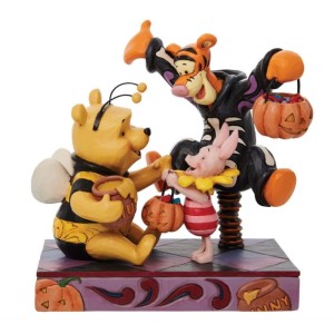 Winnie, Tigrou et Porcinet Halloween Jim Shore Disney Tradition