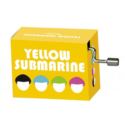 Yellow Submarine #309 Beatles Hand Crank Music Box