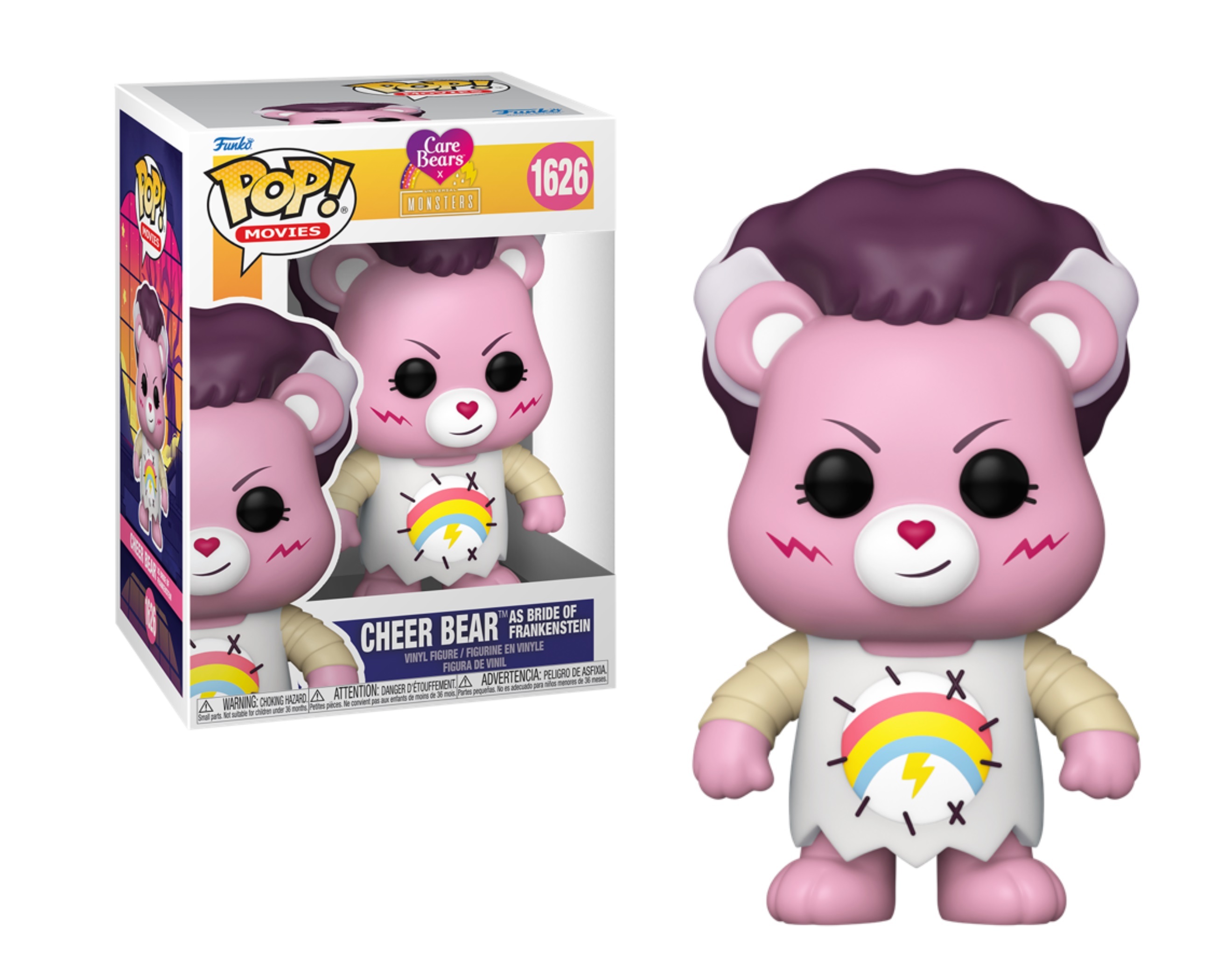 Cheer Bear as Bride of Frankenstein 1626 Funko Pop - Boutique Brin