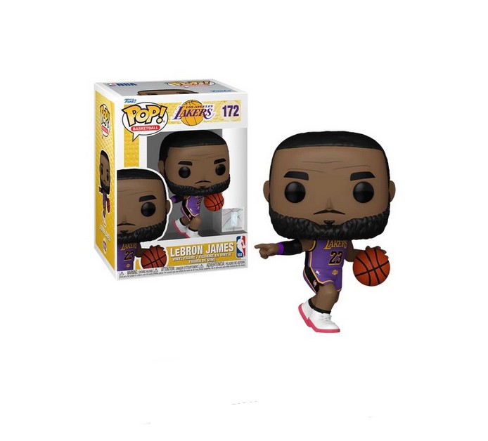 スポーツ Funko POP! NBA LEBRON JAMES 172 Funko Pop! NBA Basketball - LeBron James Lakers #172 - NEKAVO