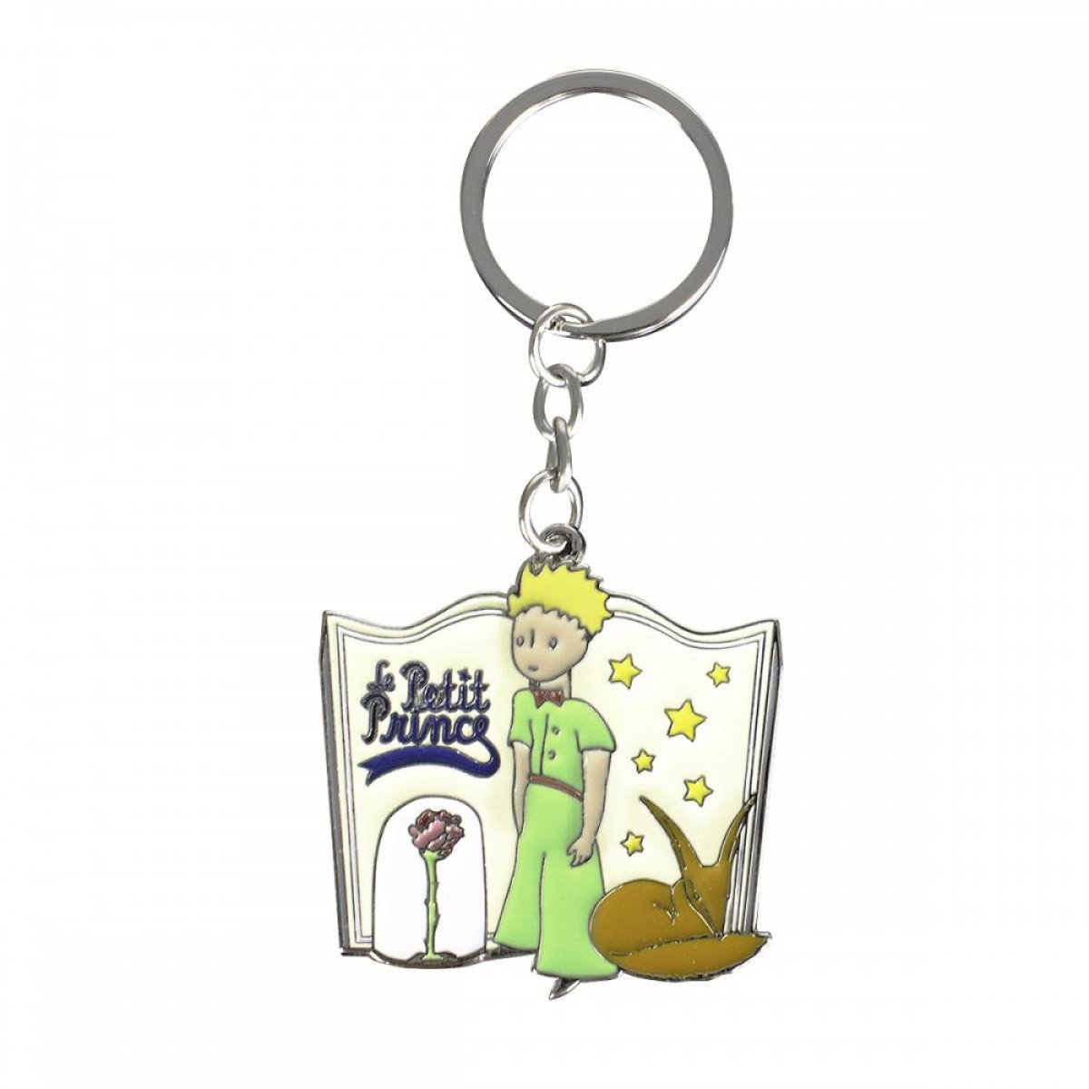 Porte-clés Le Petit Prince - Avion En Résine Multicolore, Idée Cadeau