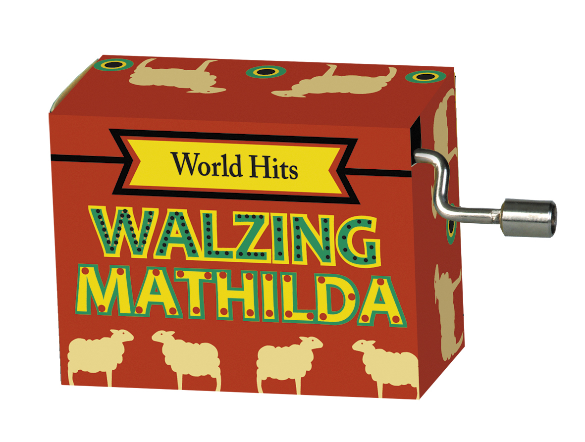 Waltzing Mathilda Boîte à Musique à Manivelle - Boutique Brin de Folie